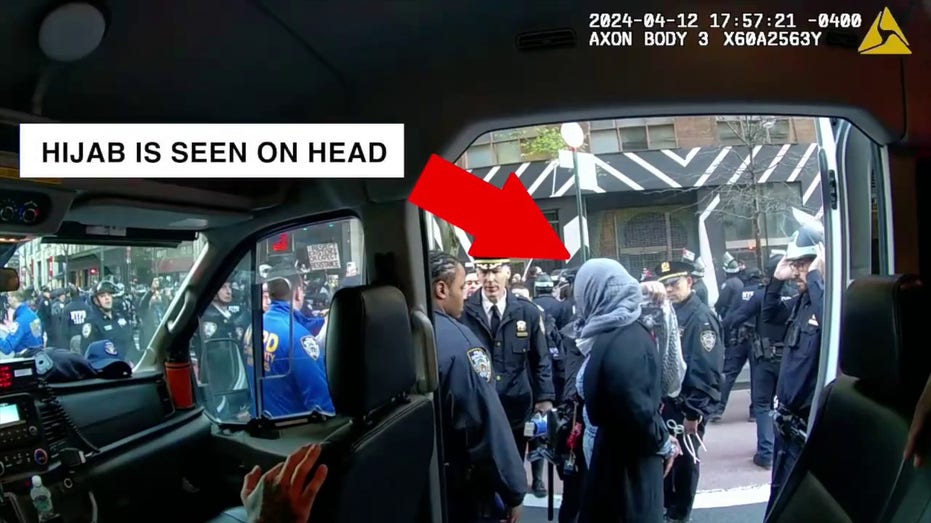 nypd-says-officer-did-not-rip-off-anti-israel-activist’s-hijab-during-arrest:-‘wholly-untrue’