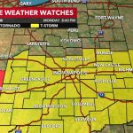 Severe thunderstorm watch issued in central, southern Indiana