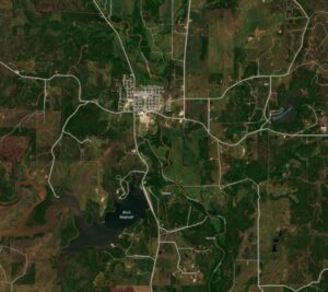 PHOTO Scar Of Barnsdall Oklahoma Tornado Can Be Seen By Satellite